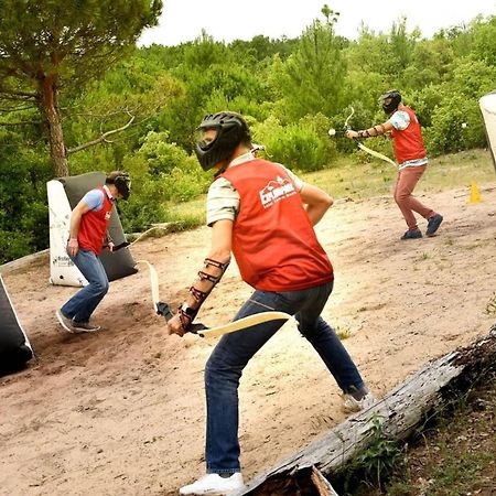 فيلا Belles Vacances En Bord De Mer Dans Camping 4 Etoiles سان جان دي مونت المظهر الخارجي الصورة