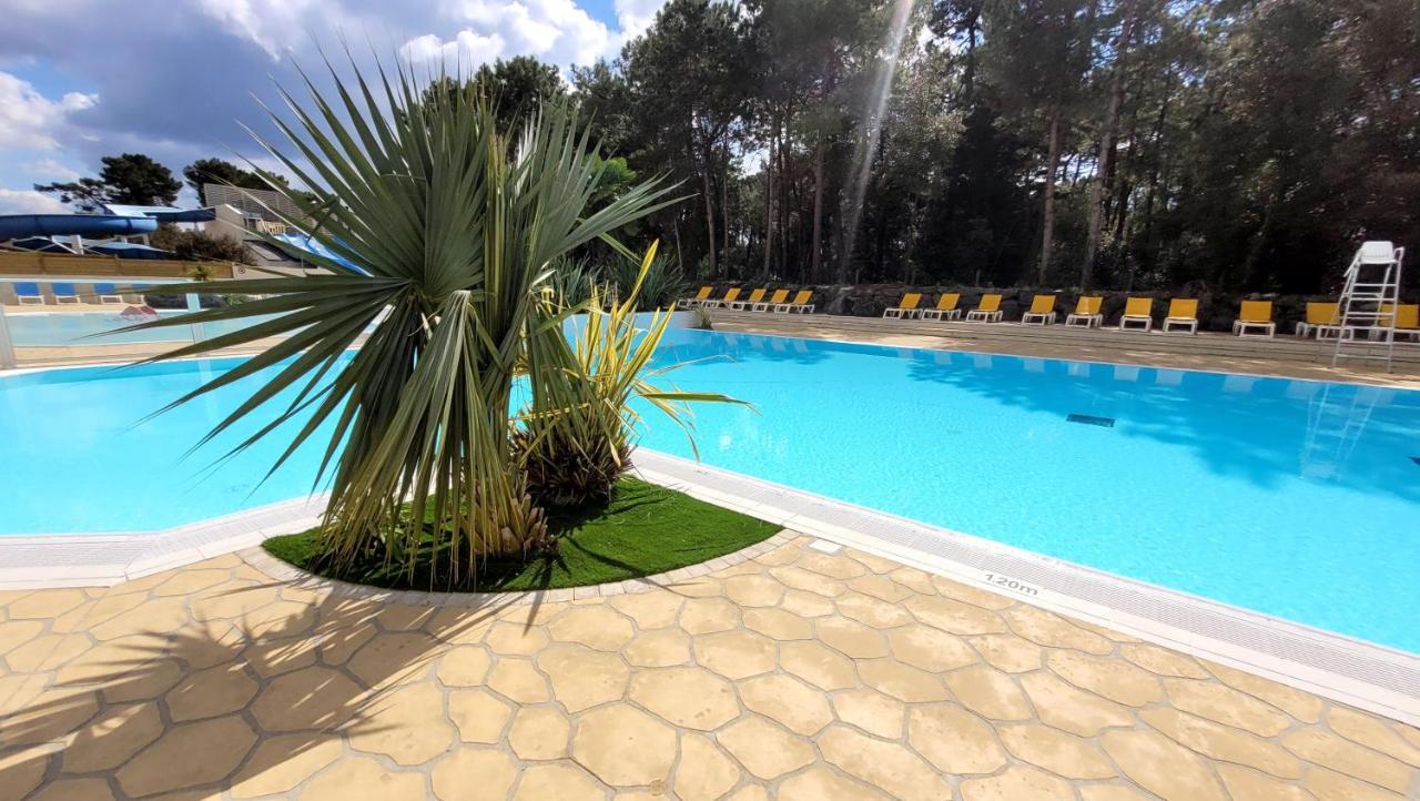 فيلا Belles Vacances En Bord De Mer Dans Camping 4 Etoiles سان جان دي مونت المظهر الخارجي الصورة